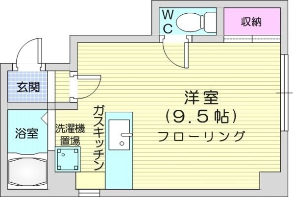 環状通東駅 徒歩5分 3階の物件間取画像